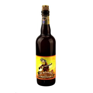 Bière "La blonde du trappeur"