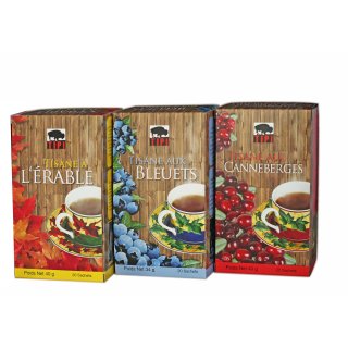 Lot de 3 tisanes - Tipi