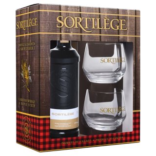 Coffret cadeau Sortilège Original + 2 verres gravés
