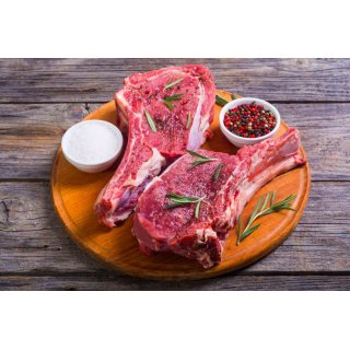 Cote à l'os de bison