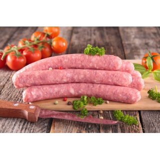 Saucisses de bison aux épices de Montréal surgelées