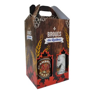 Coffret 4 bières Canadiennes