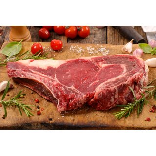 Cote à l'os de bison surgelé