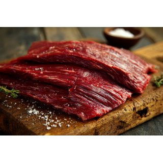 Bavette d'aloyau de bison 2 x 200 g environ (400 g minimum)