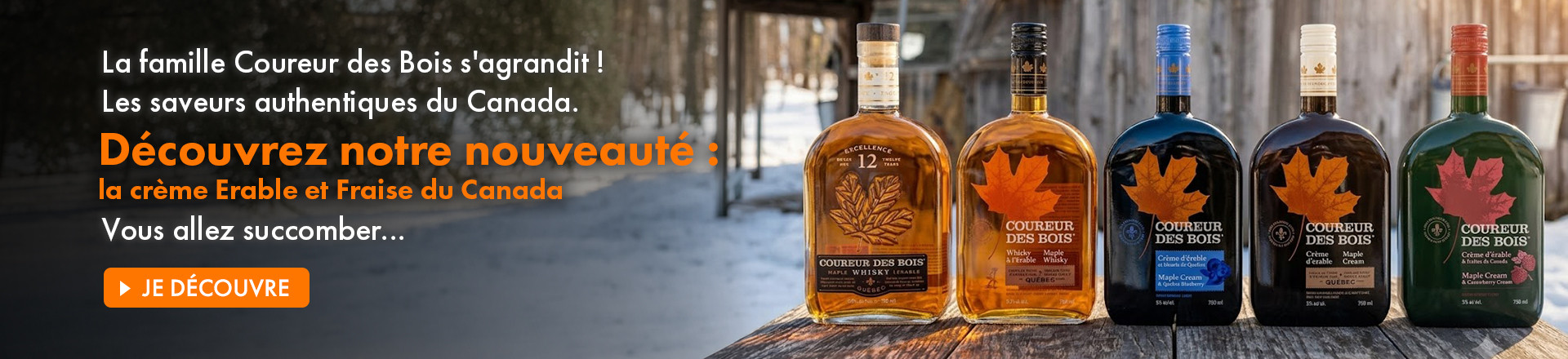 Lot 5 Coureurs des Bois